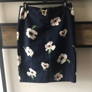 ✔️Ann Taylor Factory blue pencil skirt